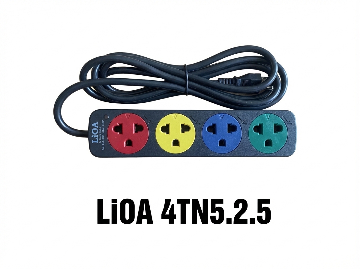Ổ Cắm LiOA 4TN5.2.5 (5 Mét - 5A)